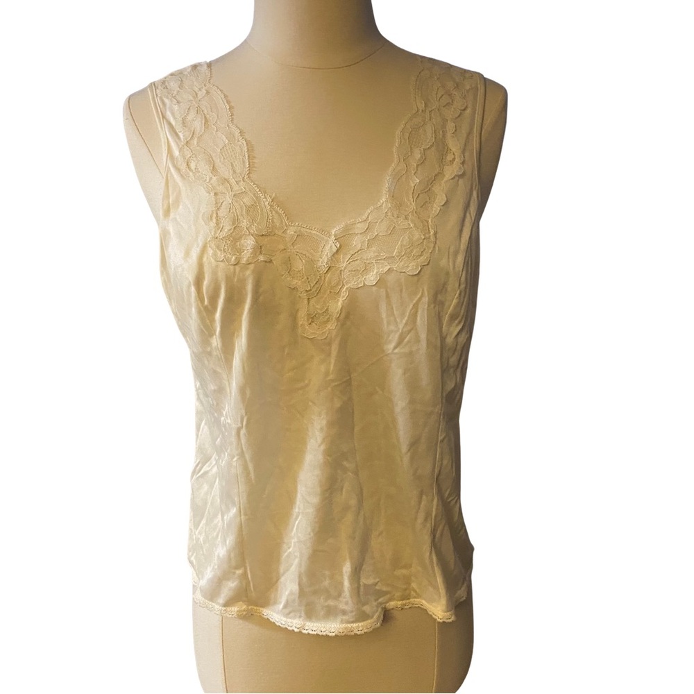 Vintage Cream Lace Camisole